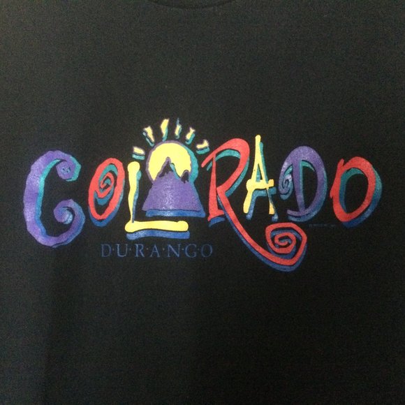 Long Sleeve COLORADO T-Shirt Sz L - Picture 2 of 3